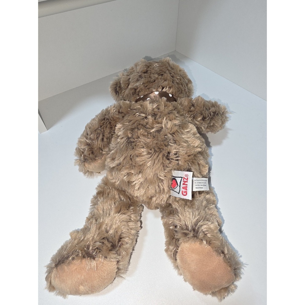 Ganz Brown Plush Teddy Bear with Polka Dot Bow –‎ 11" Soft Stuffed Animal Toy - Picture 2 of 10